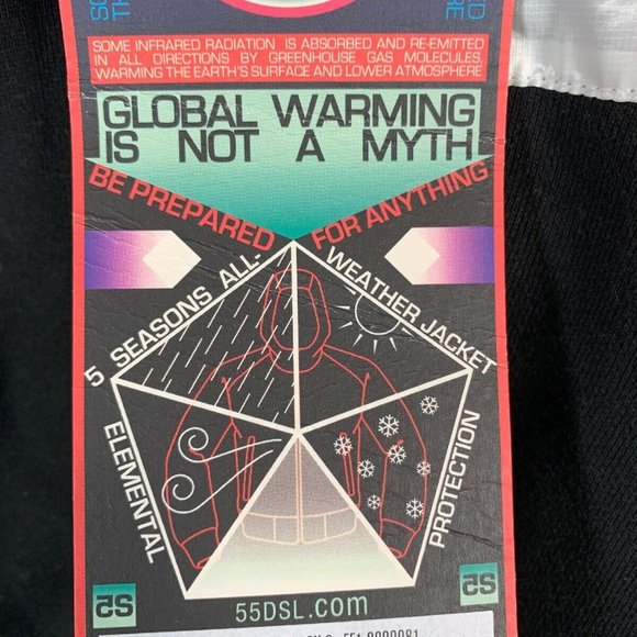 55DSL Global Warming Is Not A Myth All Seasons Jac - Picture 4 of 7